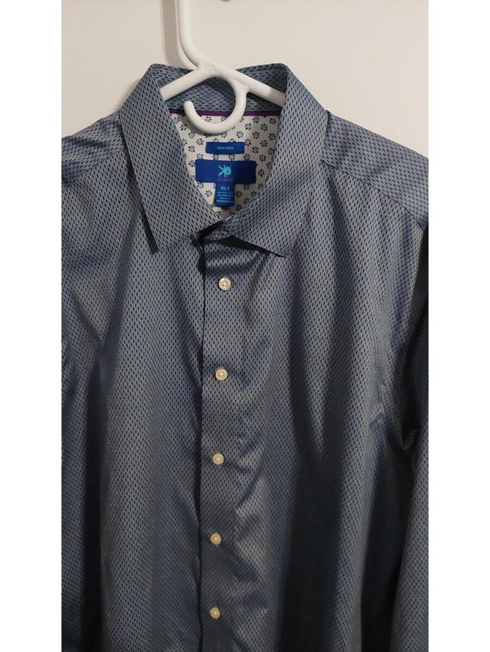 2 Egara Men's Button-Up Dress Shirt - Size XLT